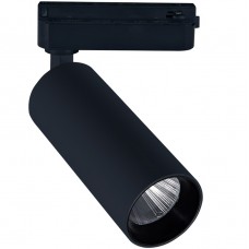 Φωτιστικό LED Ράγας 10W 230V 1200lm 36° 3000K Θερμό Φως 2 Καλωδίων Μαύρο 24-410001